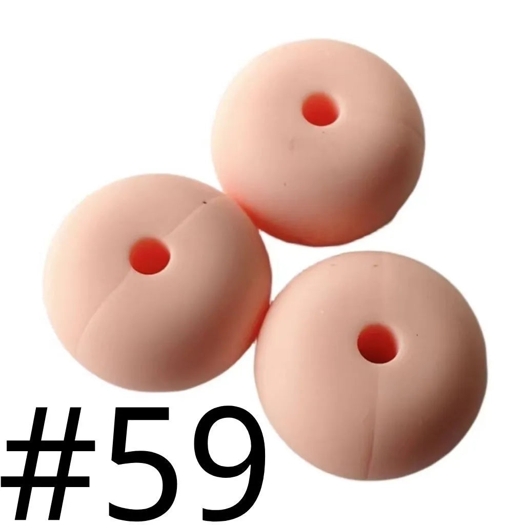 Wheel Beads Abacus Silicone Beads