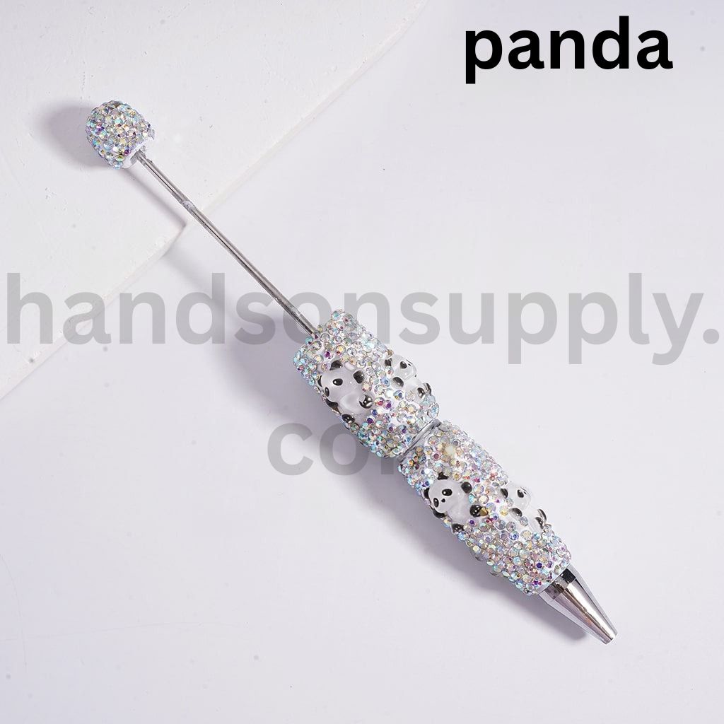 AB Rhinestones Cute Cartoon Sanrio & Friends Charms Hello Kitty, Doraemon, Donald Duck, Minni, Mickey, Kuromi, Wild Fox Beadable Clay Pens