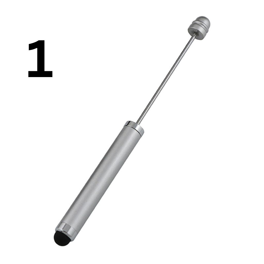 Metal Beadable Stylus Pens with Printed and Solid Colors for Touch Screen Devices