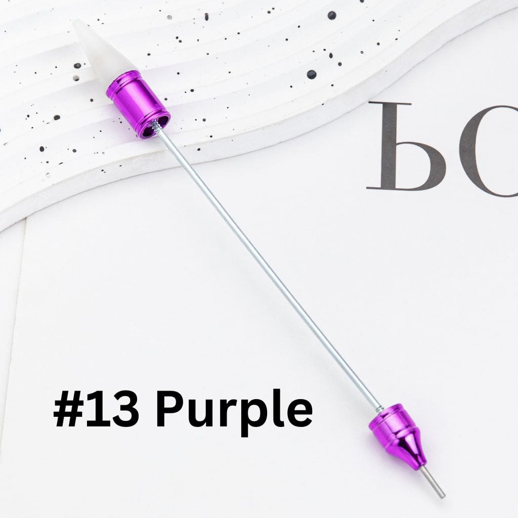 Adding & Removing Wax Tool Function Beadable Rhinestone Pen in Solid Colors, 122MM