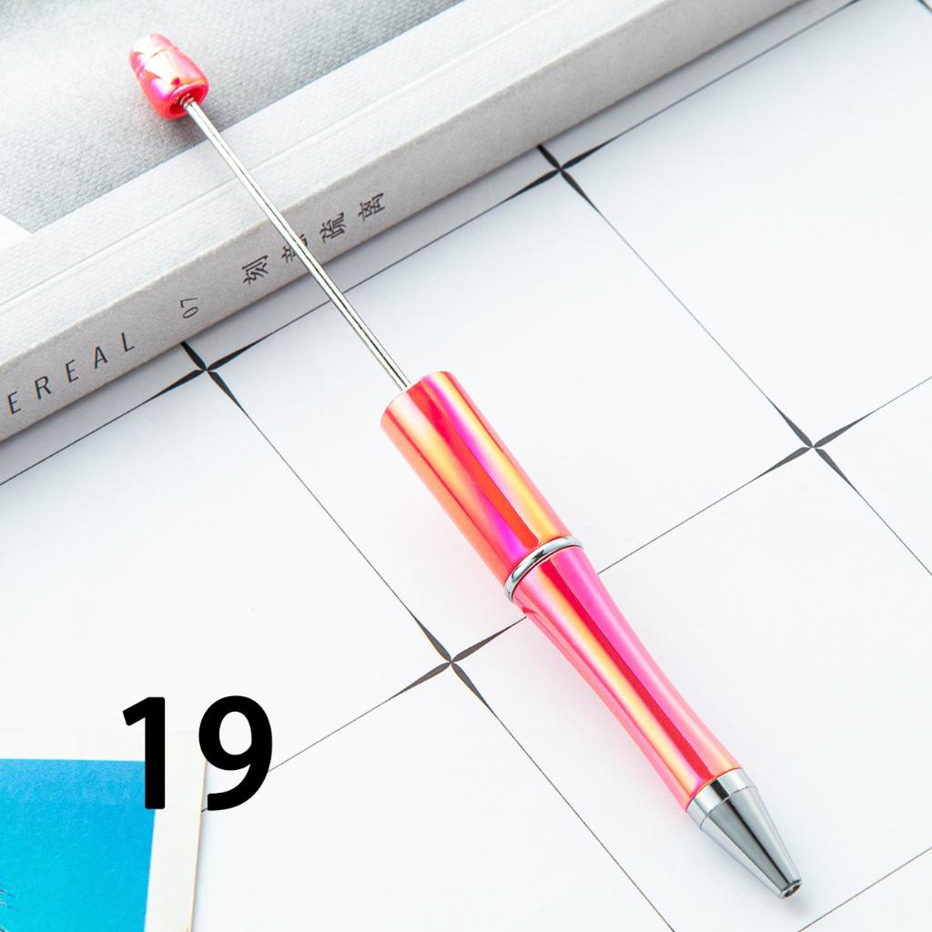 Beadable Pens with UV Coating and Glossy Finish Beaded Pens