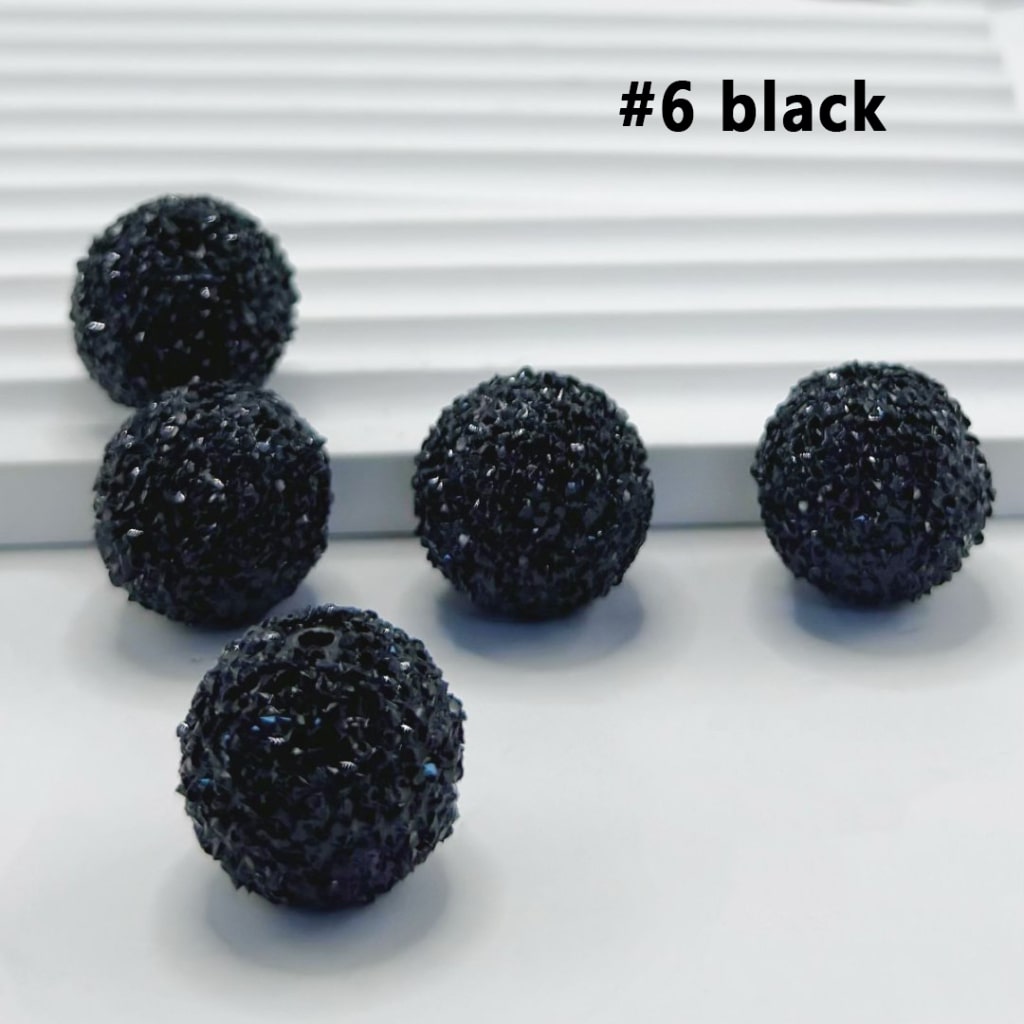 7 Color Series and 28 Single Colors Mix Round Sugar Beads, 20MM