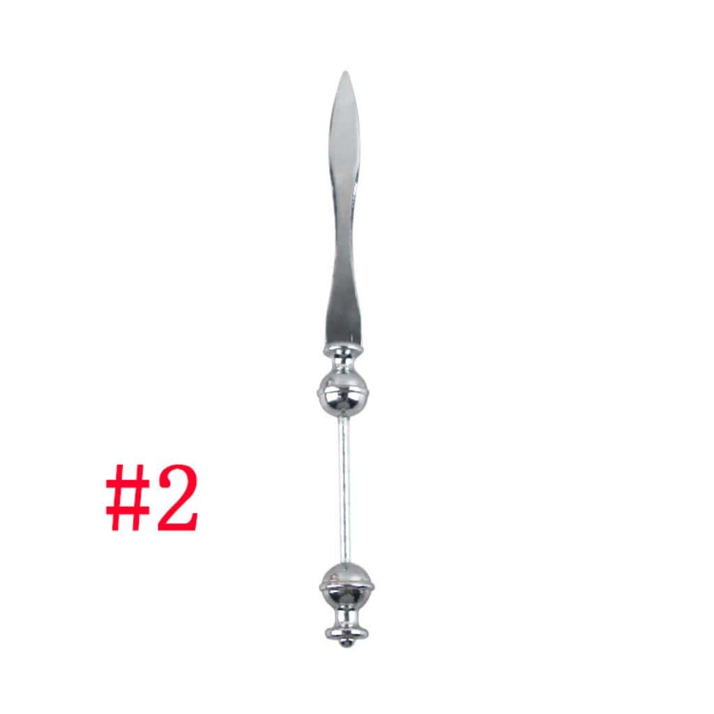 Beadable Envelope Opener, Corkscrew Bottle Opener, Cheese Butter Knife, Dessert Spoon, Fork, Teaspoon, Grill Utensils