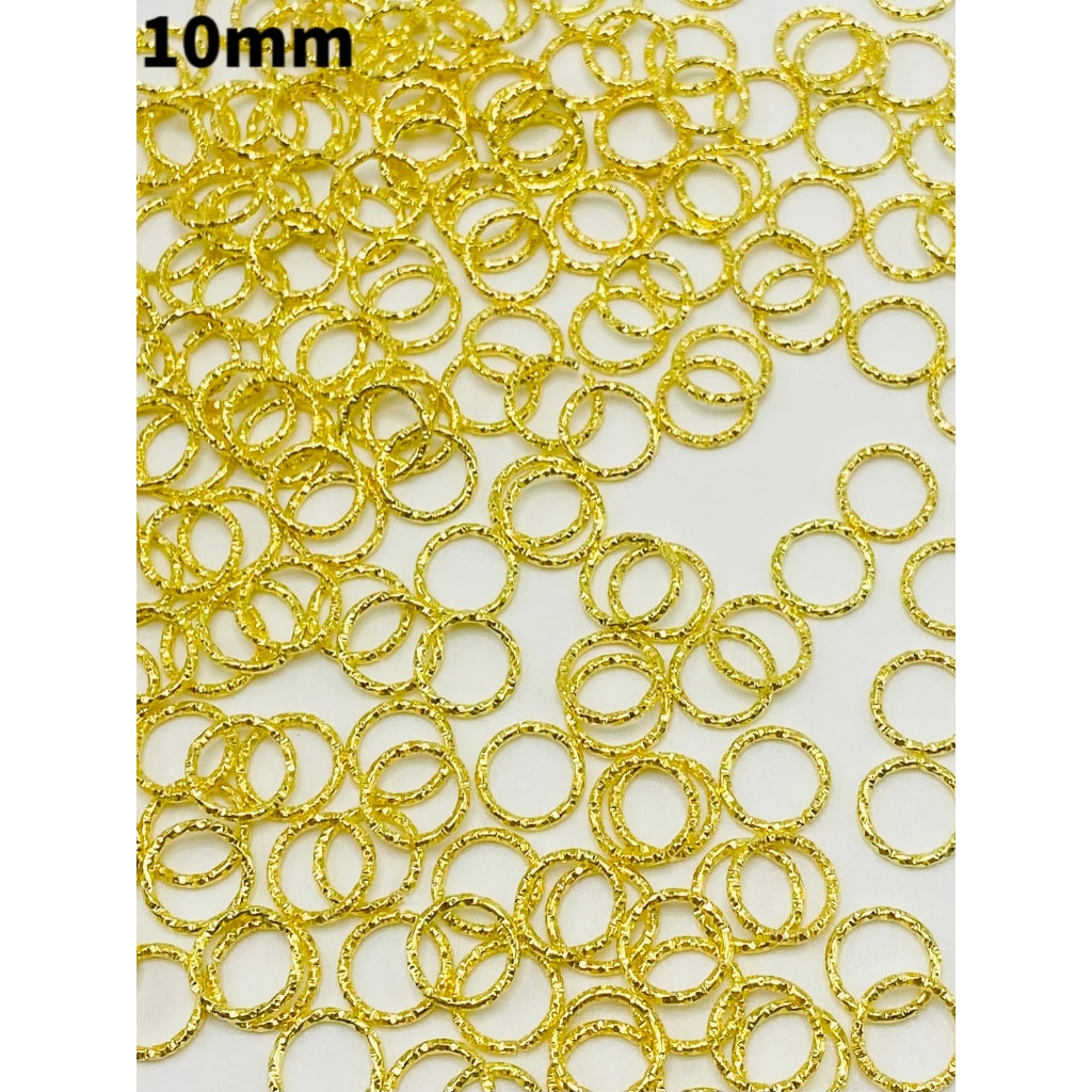 Alloy Jump Ring Pendant