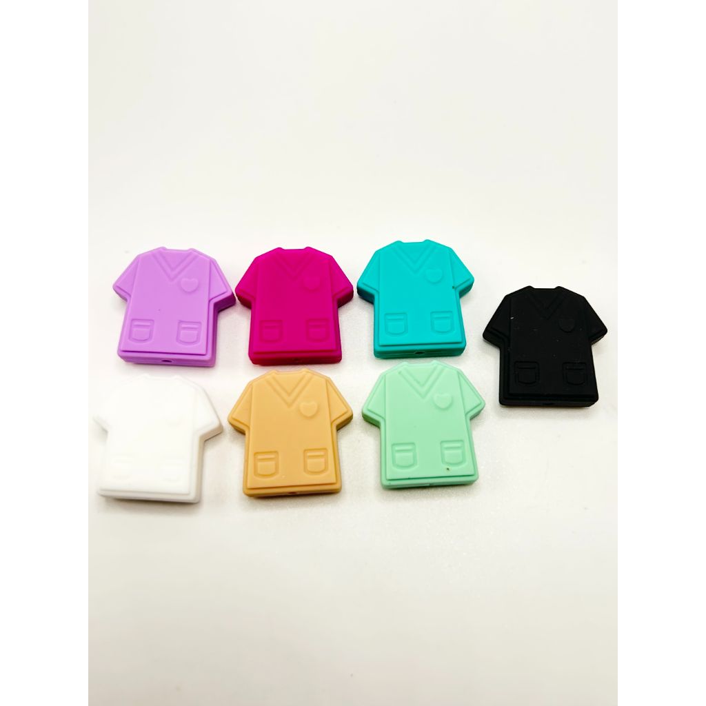 Uniform Male Doctor Silicone Focal Beads