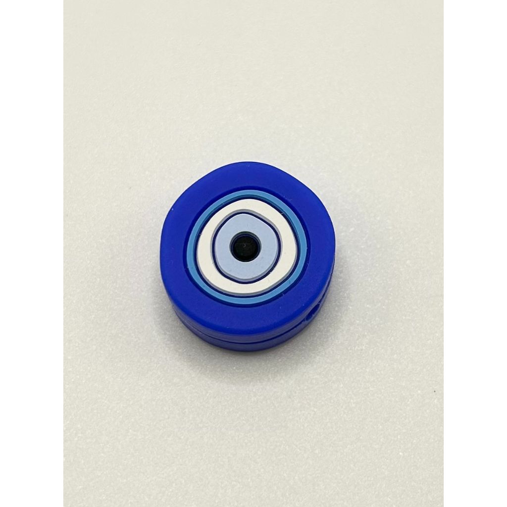 Evil Eye, Blue Eye Silicone Focal Beads
