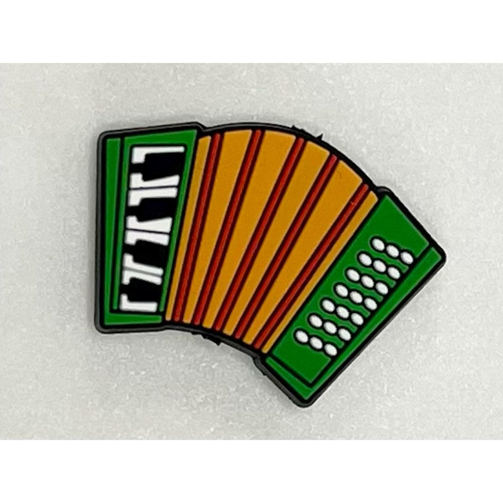 Accordion Piano Silicone Focal Beads