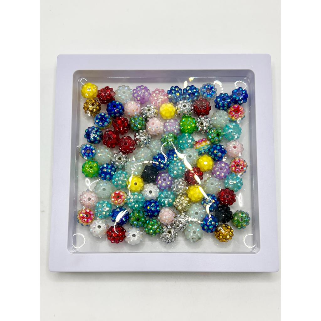 Floating Frame Display Box, Suspension Jewelry Storage, Clear PE Film, 14mm