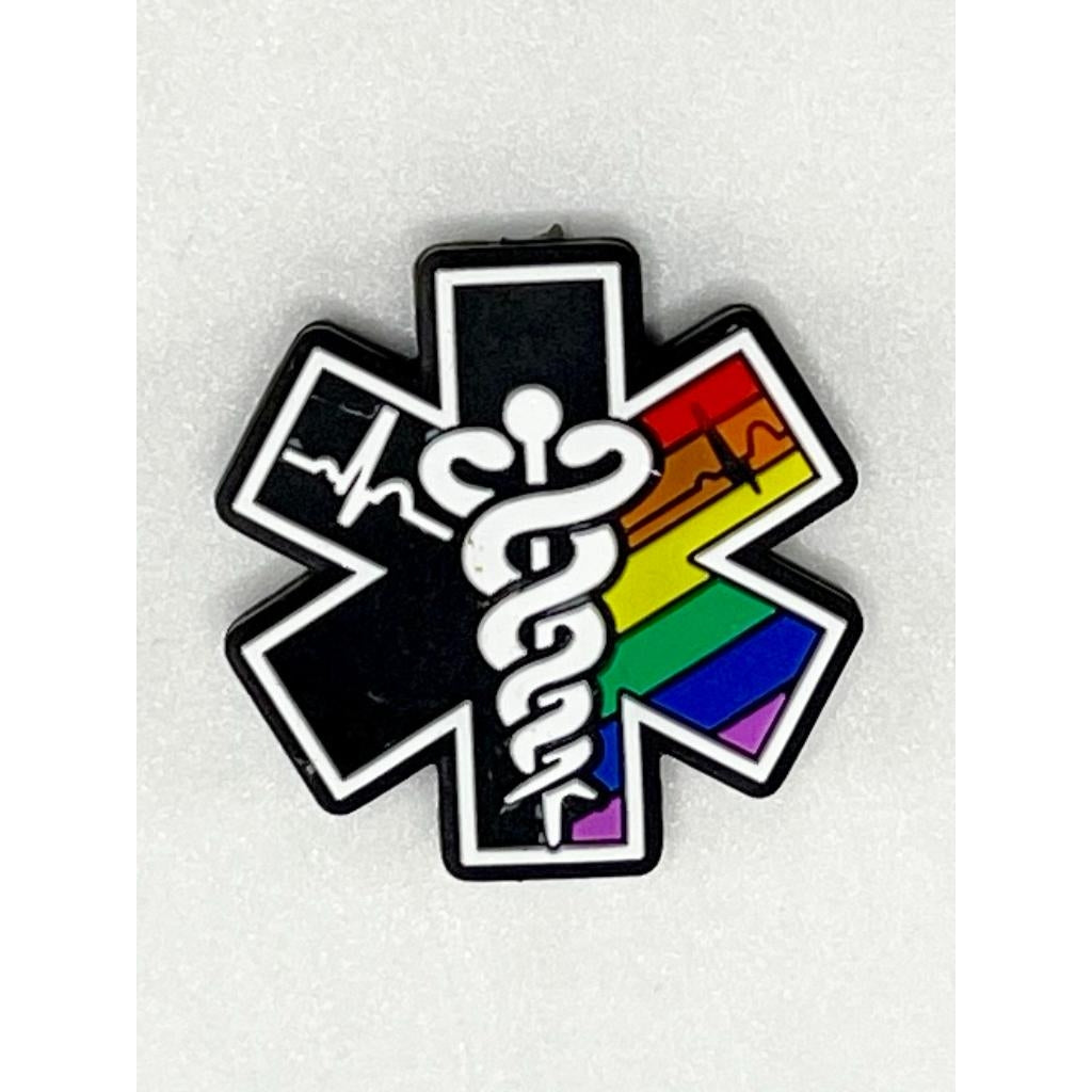 Paramedic Snake of Life Doctor Nurse Silicone Focal Beads