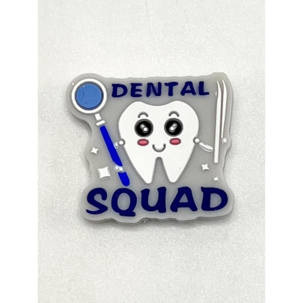 Teeth Mouth Cavity Dental Squad Tooth Silicone Focal Beads