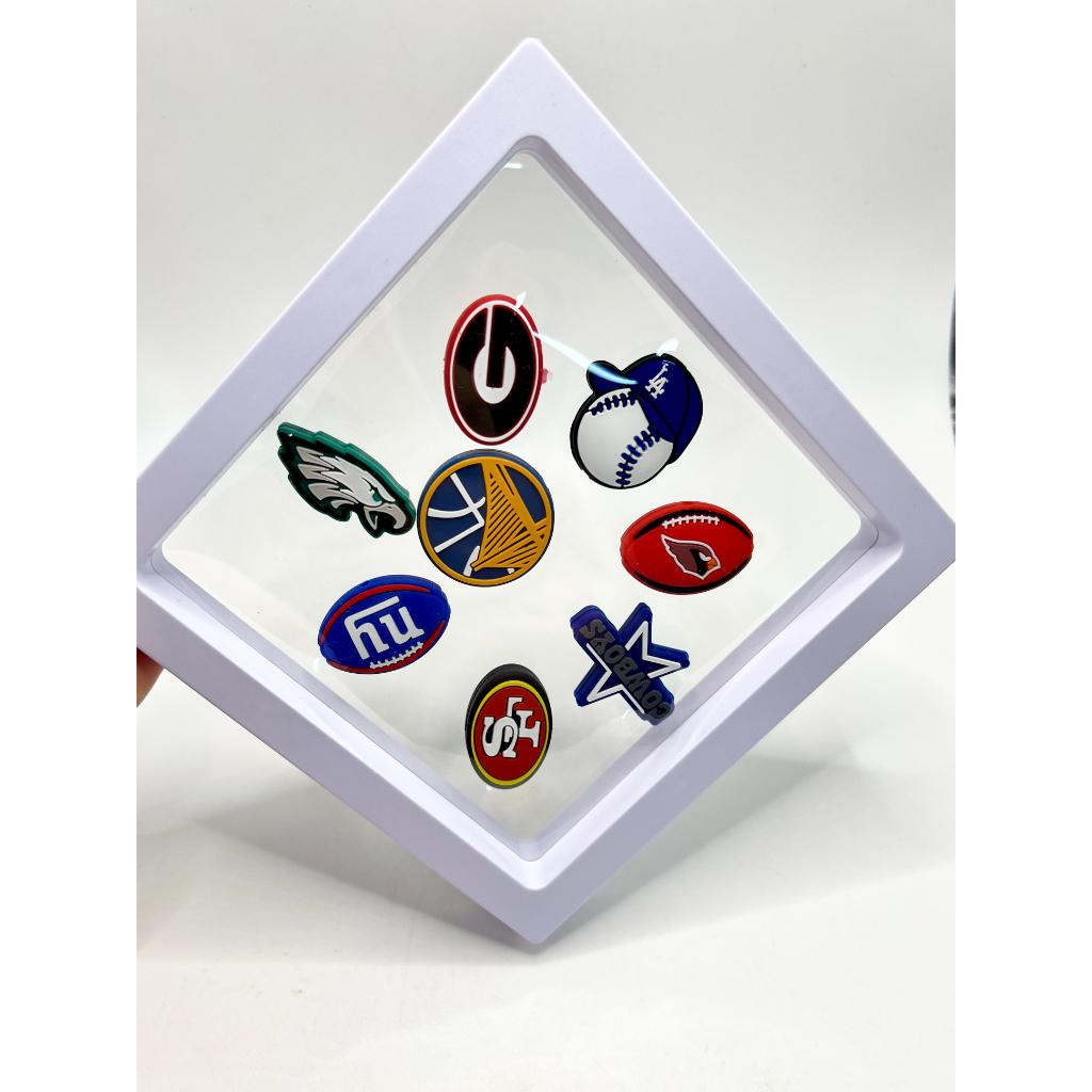 Floating Frame Display Box, Suspension Jewelry Storage, Clear PE Film, 14mm