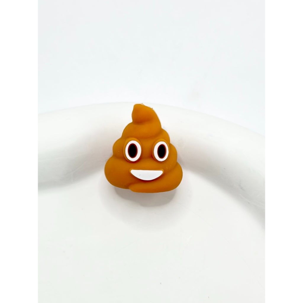 A Piece of Shit 3D Silicone Focal Beads