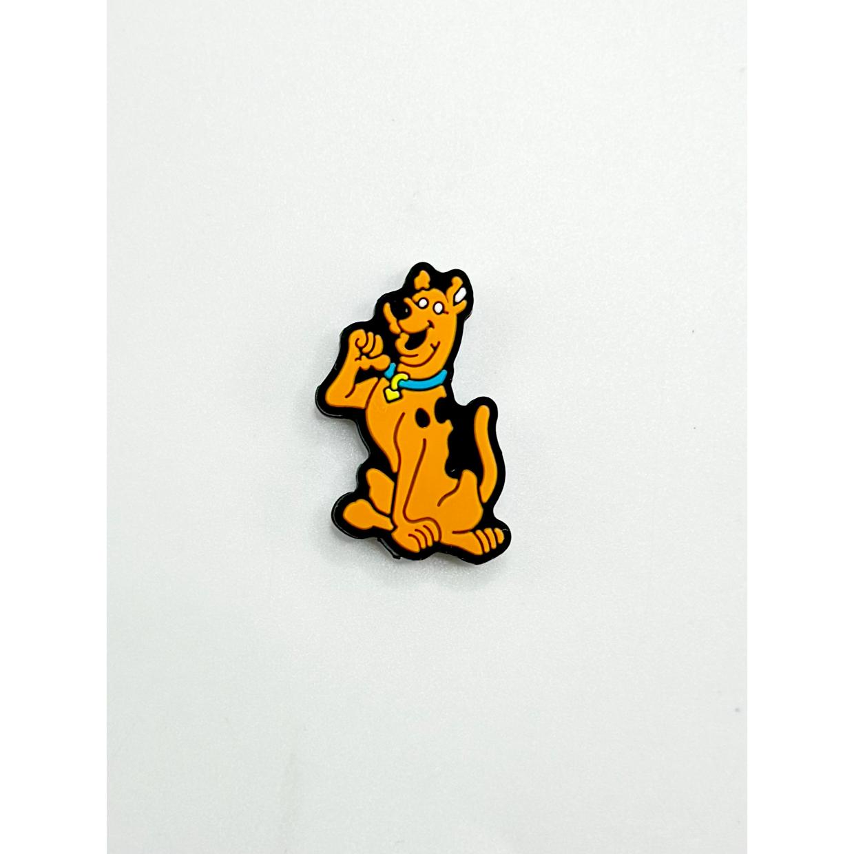 A Happy Cute Dog Silicone Focal Beads