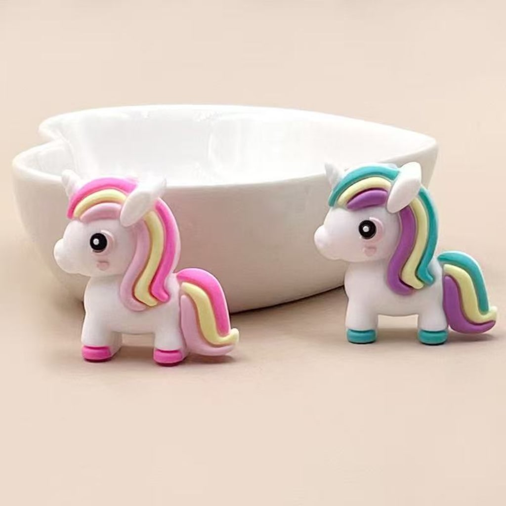3DCute Little Horse My Little Pon Silicone Focal Beads