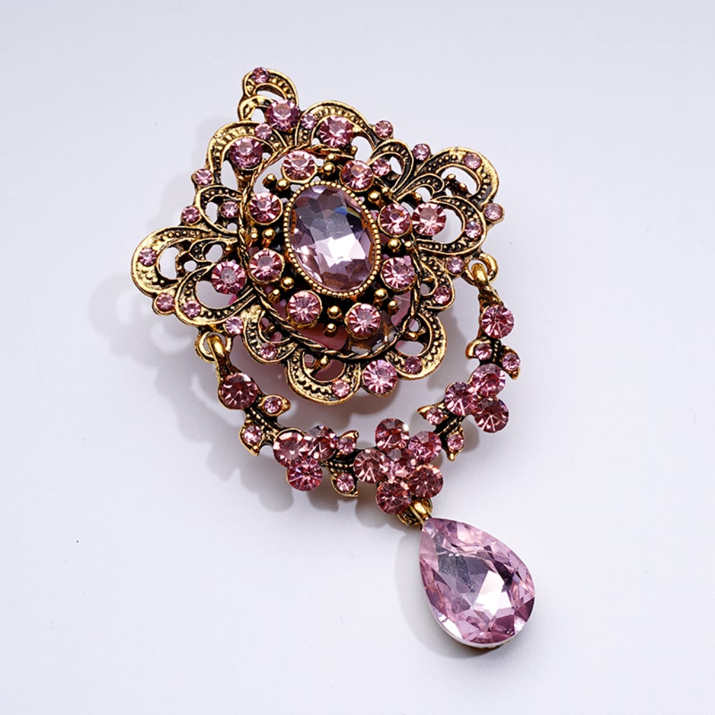 Gold Bling Bling Fancy Alloy Artwork with Shiny Rhinestones Pendants Cute Butterflies Hearts Stars Clay Beads, Around 49*83MM