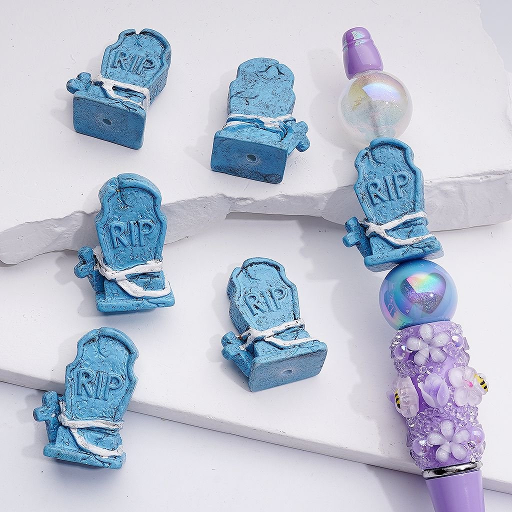 Coffin Rip Pen Toppers or Beads