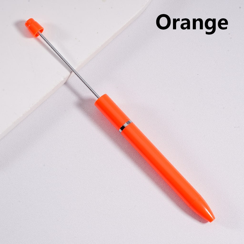 DIY Beadable Pen in Solid Color New Style Fashion, 167MM, Please Read the Description, (Refill Can be Replaced)
