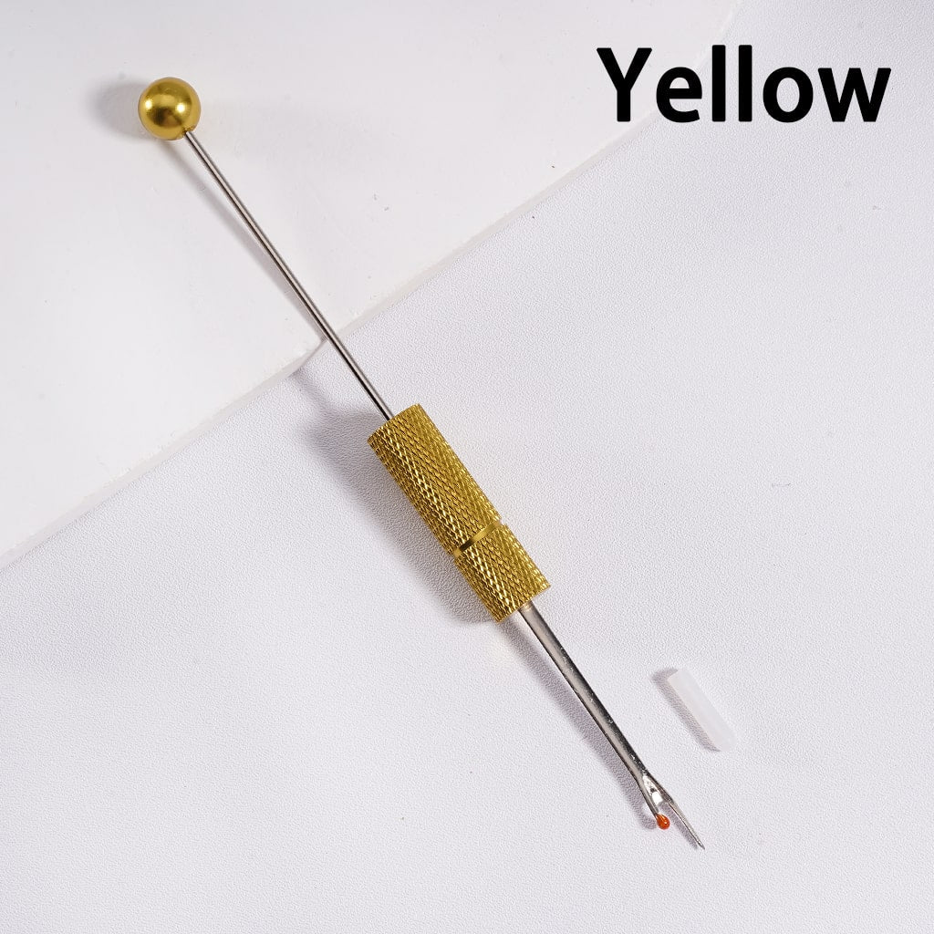 DIY Seam Ripper, Thread Remover, Stitch Unpicker, Metal Beadable Thread Cutter, Wire Picker in Solid Colors, 142mm