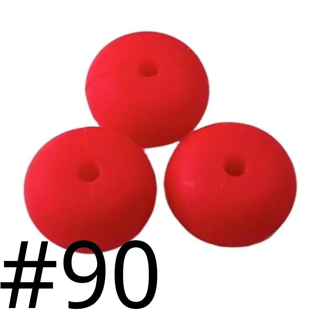 Wheel Beads Abacus Silicone Beads