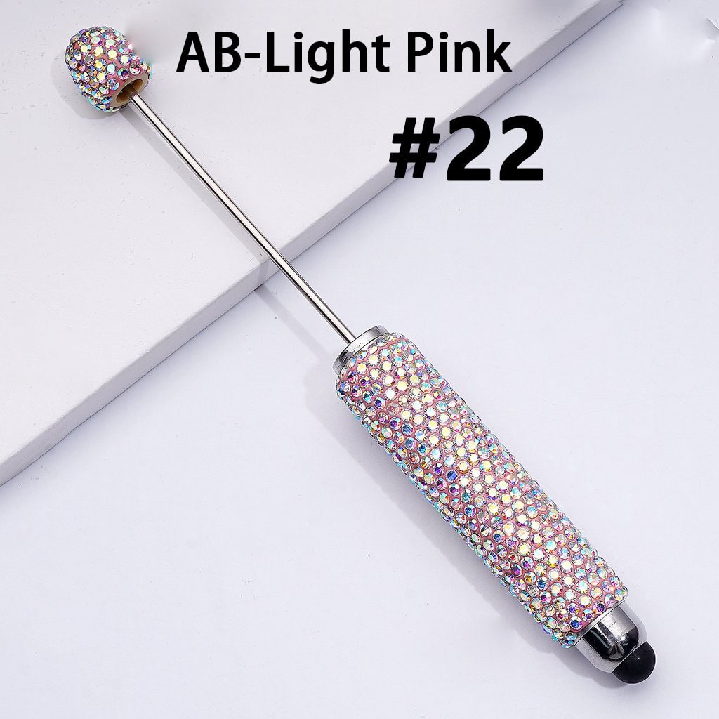 Whimsical Vivid Fruit Series Pens – Beadable Design with Clear Sugar White Accents