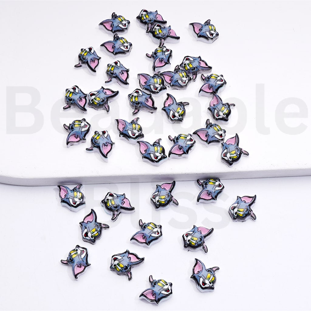 Cartoon Character Charms for Jewelry Mini Size, Featuring Toy Stor, Donal Duc, Hello Kitt, Sanri Friends, Monsters Inc, Micke & More