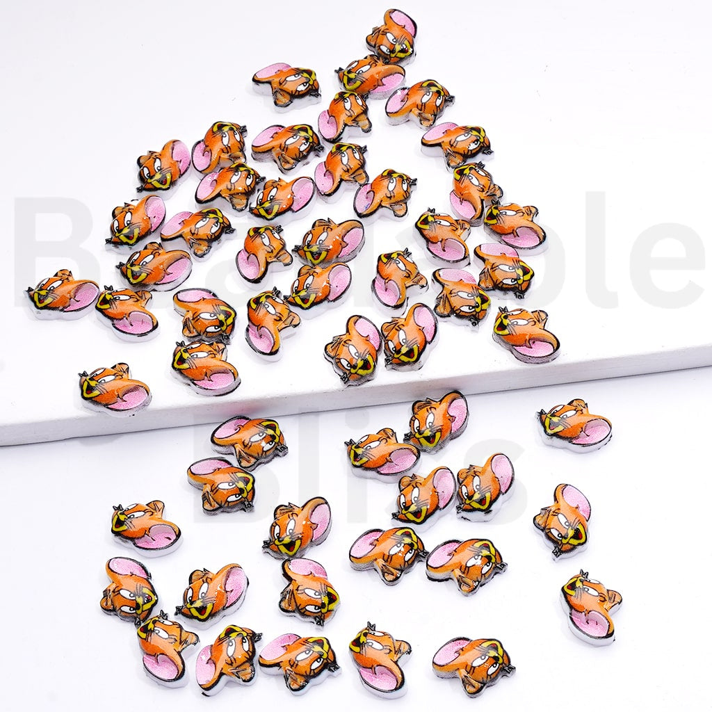 Cartoon Character Charms for Jewelry Mini Size, Featuring Toy Stor, Donal Duc, Hello Kitt, Sanri Friends, Monsters Inc, Micke & More