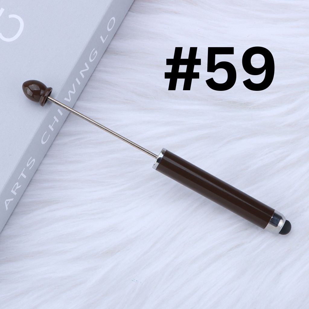Beadable Stylus Pen DIY Custom Stylus for Touch Screen Devices Plastic
