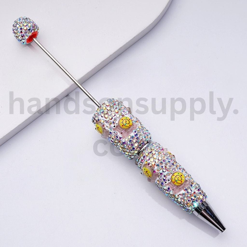 SpongeBob SquarePants Series with Full AB Rhinestone Cover Beadable Clay Pens