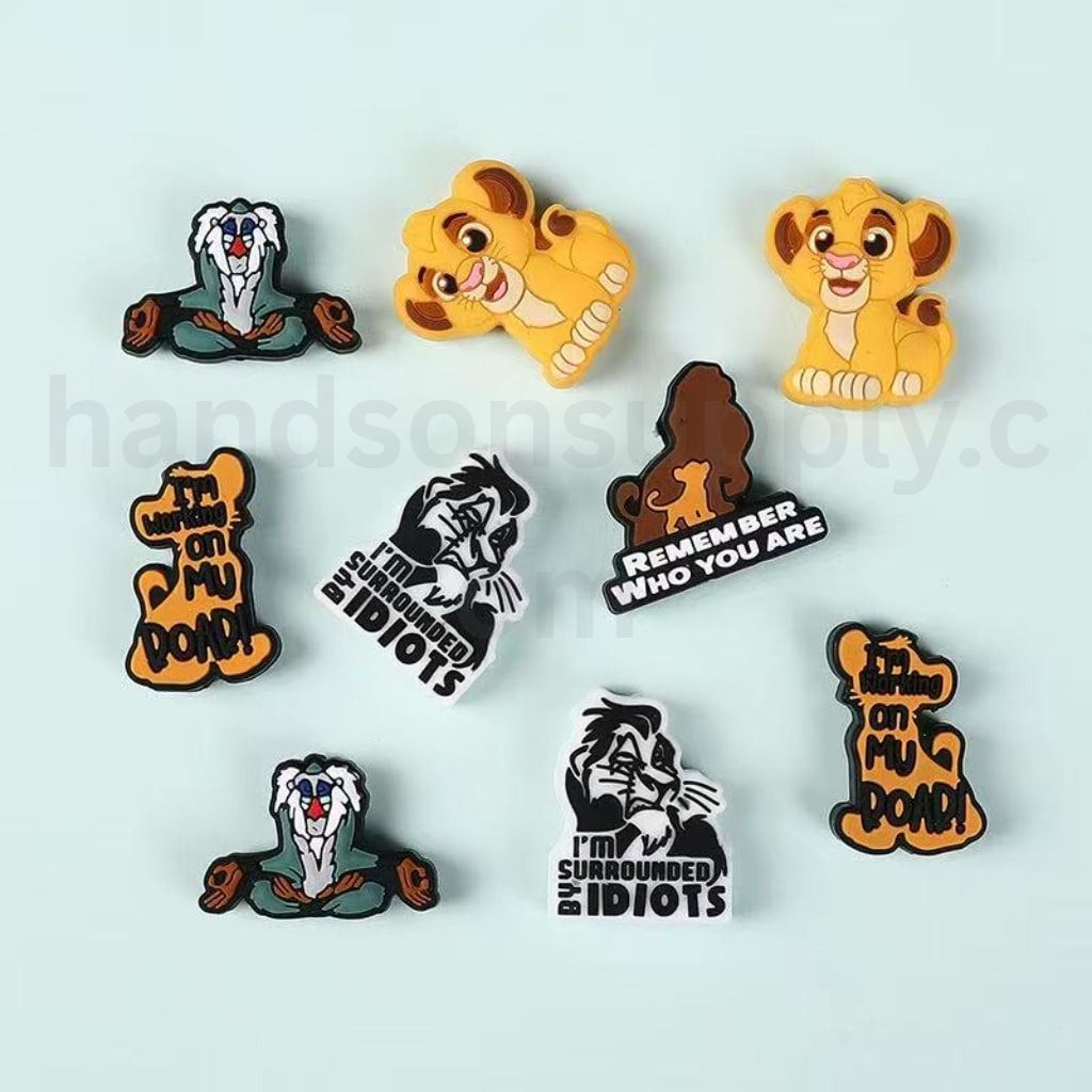 Colorful Cute Design Silicone Focal Beads from The Lio Kin Series