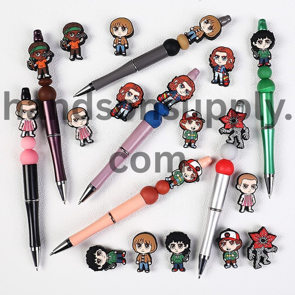 Characters from the Horror Series in Various Designs Silicone Focal Beads