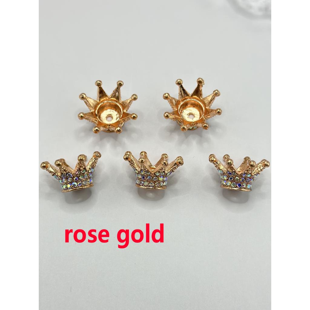 Sparkling Crown Bling Bling Spacers for Beads
