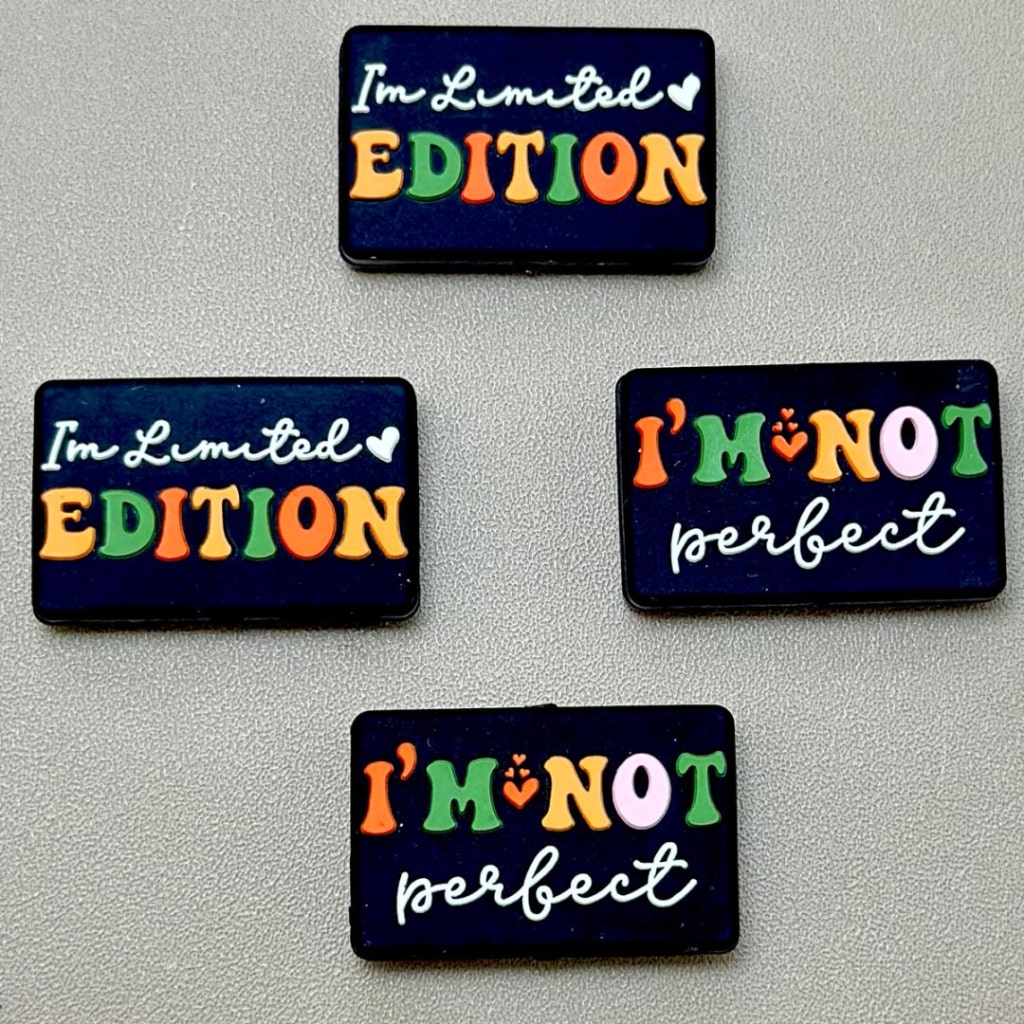 I'm Not Weird I'm Limited Edition Silicone Focal Beads