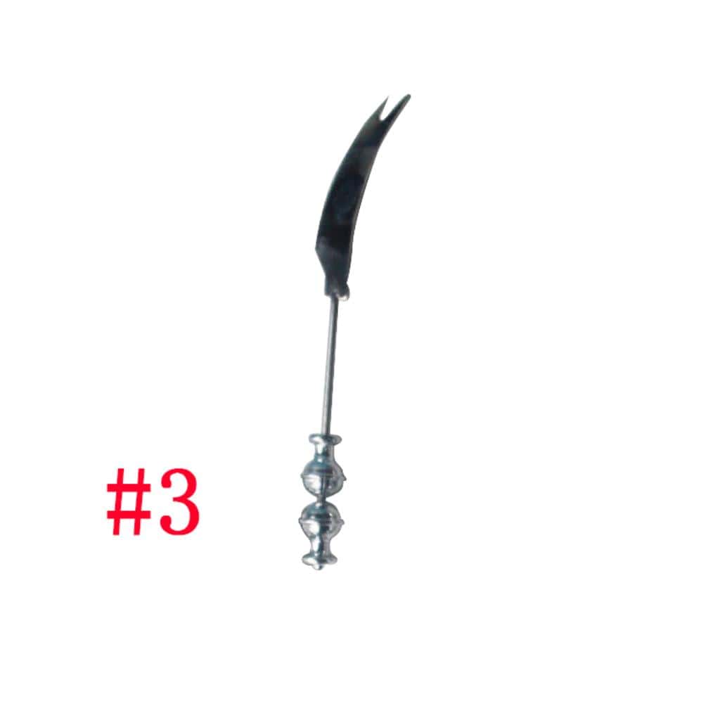 Beadable Envelope Opener, Corkscrew Bottle Opener, Cheese Butter Knife, Dessert Spoon, Fork, Teaspoon, Grill Utensils