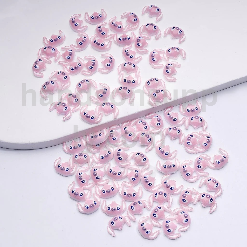 Mini Blue Monster Design for DIY Jewelry Accessories Silicone Beads