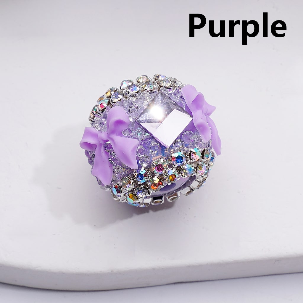 Square & AB Rhinestones Chains Multi-Color Bowknots Clear Sugar Acrylic Beads 18*20MM