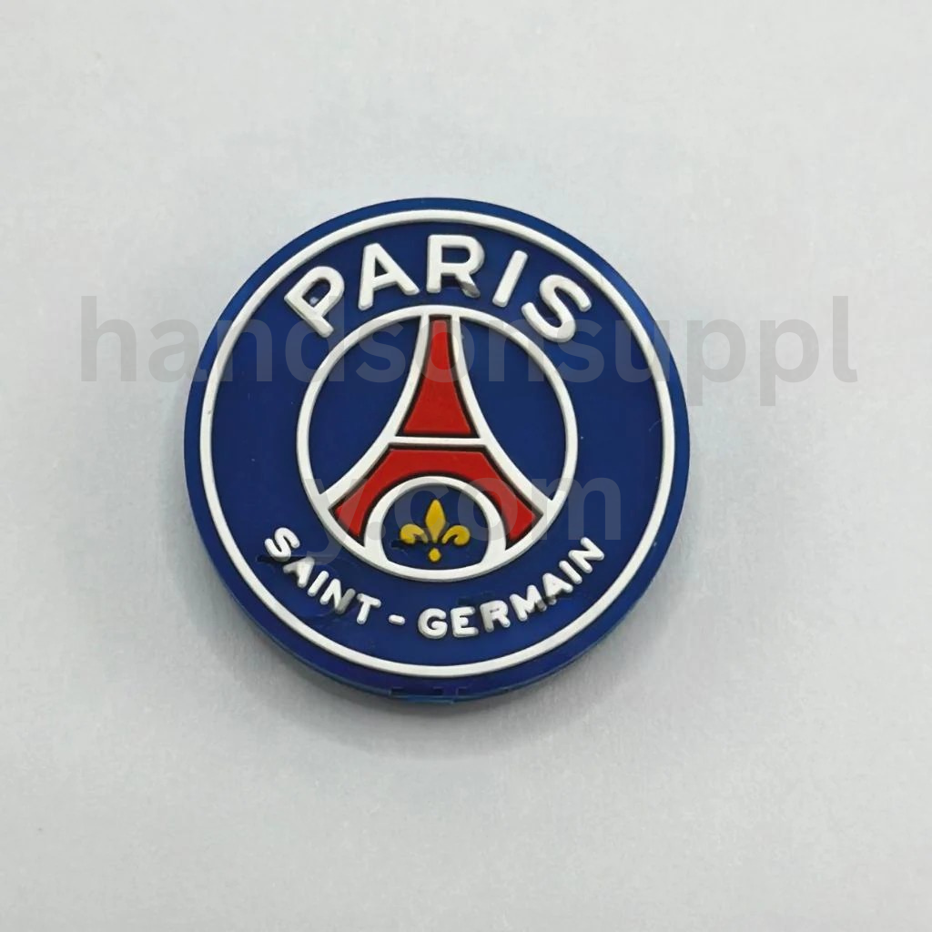Paris Saint Germain Football Theme with Eiffel Tower Silicone Focal Beads