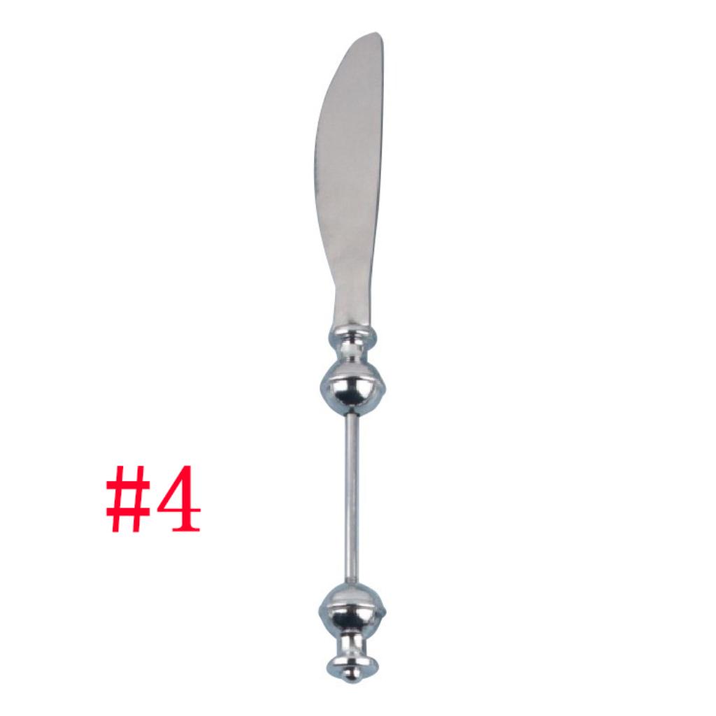 Beadable Envelope Opener, Corkscrew Bottle Opener, Cheese Butter Knife, Dessert Spoon, Fork, Teaspoon, Grill Utensils
