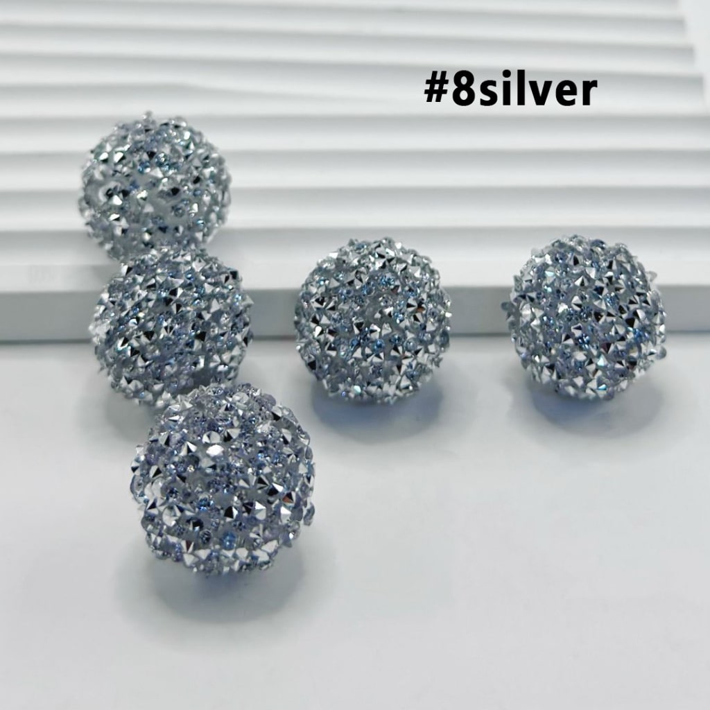 7 Color Series and 28 Single Colors Mix Round Sugar Beads, 20MM
