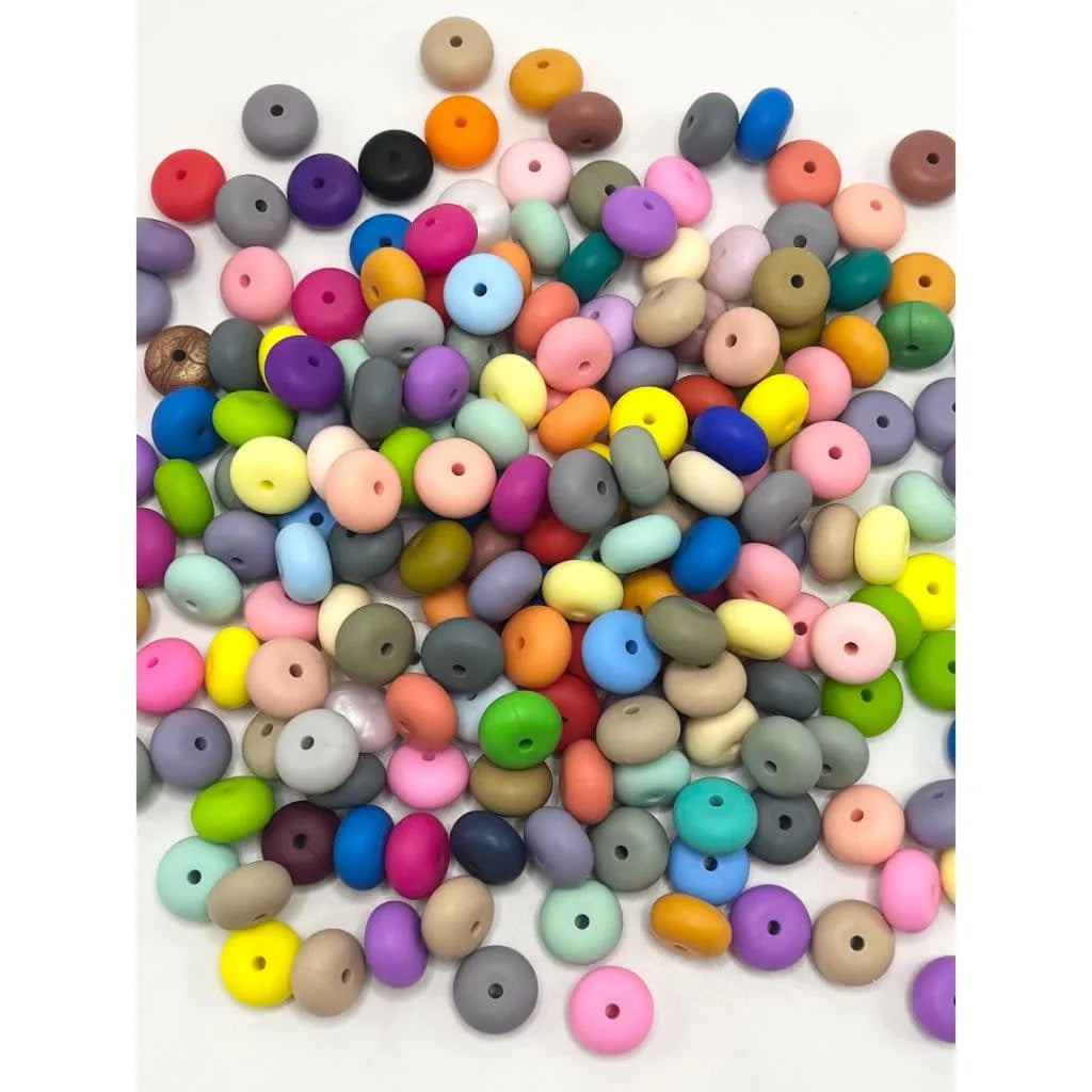 Wheel Beads Abacus Silicone Beads