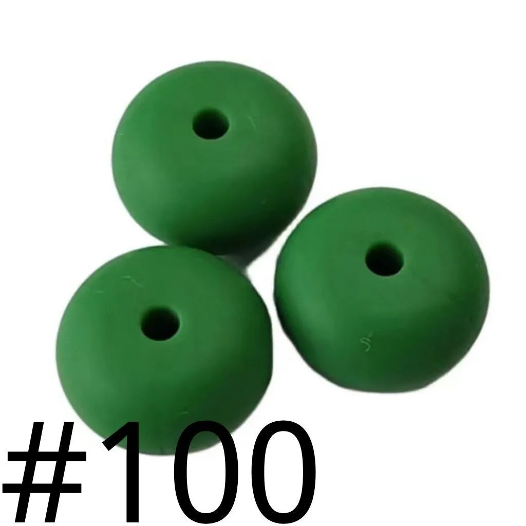 Wheel Beads Abacus Silicone Beads