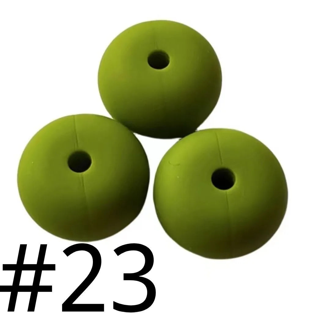 Wheel Beads Abacus Silicone Beads