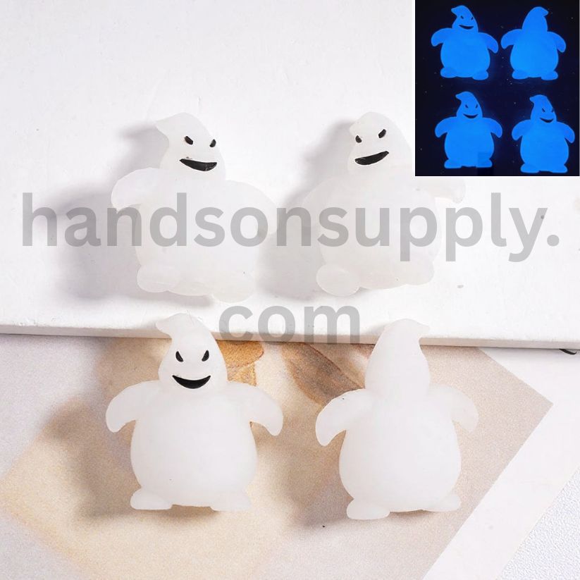 The Nightmare Before Christmas Luminous Oogie Boogie Halloween Silicone Focal Beads