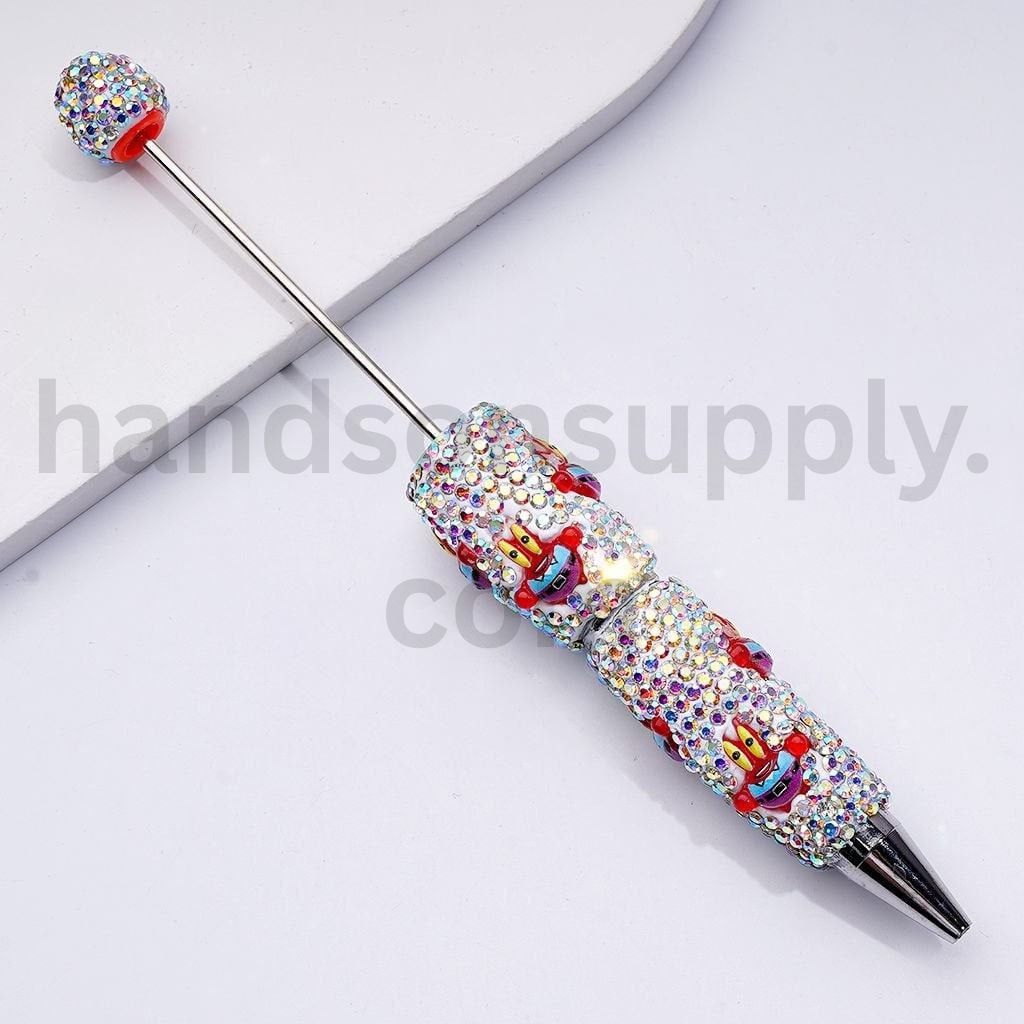 SpongeBob SquarePants Series with Full AB Rhinestone Cover Beadable Clay Pens