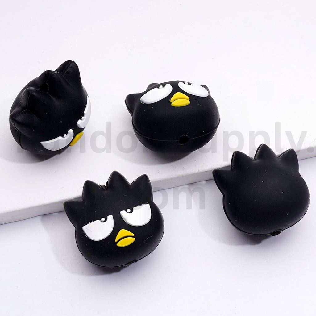 3D Sanri Character Silicone Focal Beads Assorted Styles Keroppi, Kuromi, Kitty & More