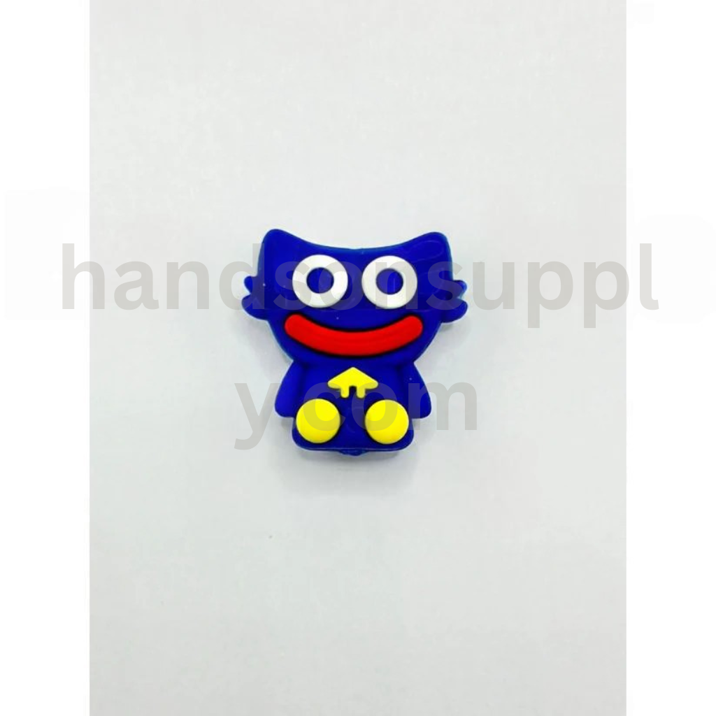 3D Playtime Hugg Popp Wugg Cartoon Silicone Focal Beads