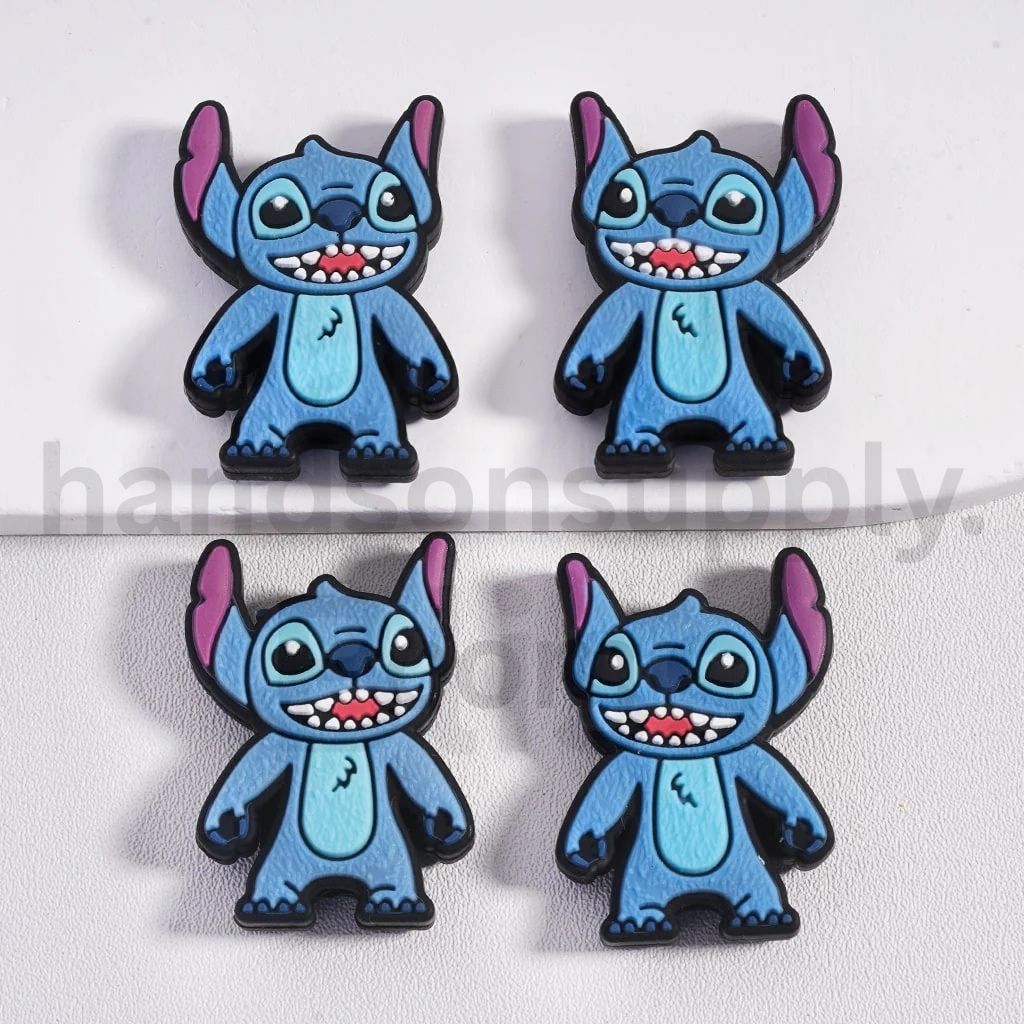 Cute Tigger & Eeyore Characters from Honey Bear Silicone Focal Beads