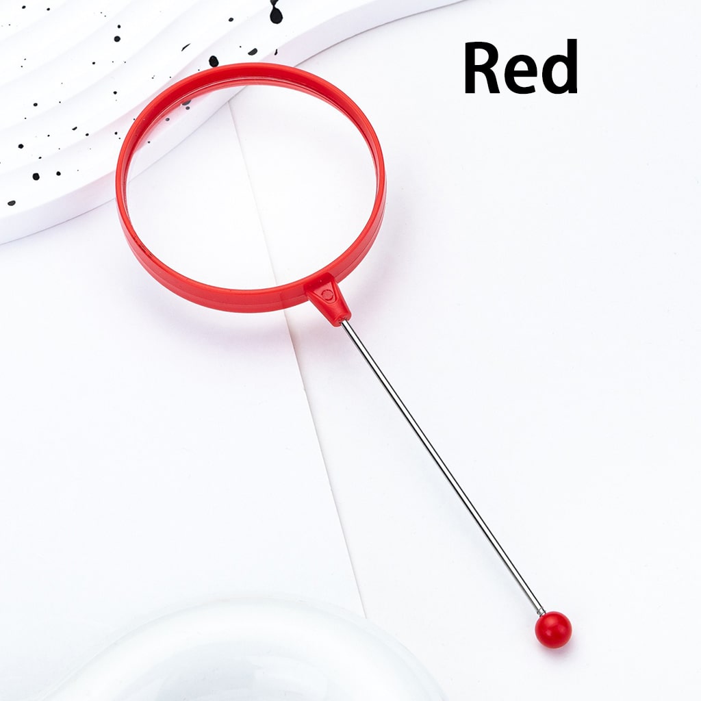 DIY Beadable Decoration Frame Magnifying Glass in Solid Color 164MM