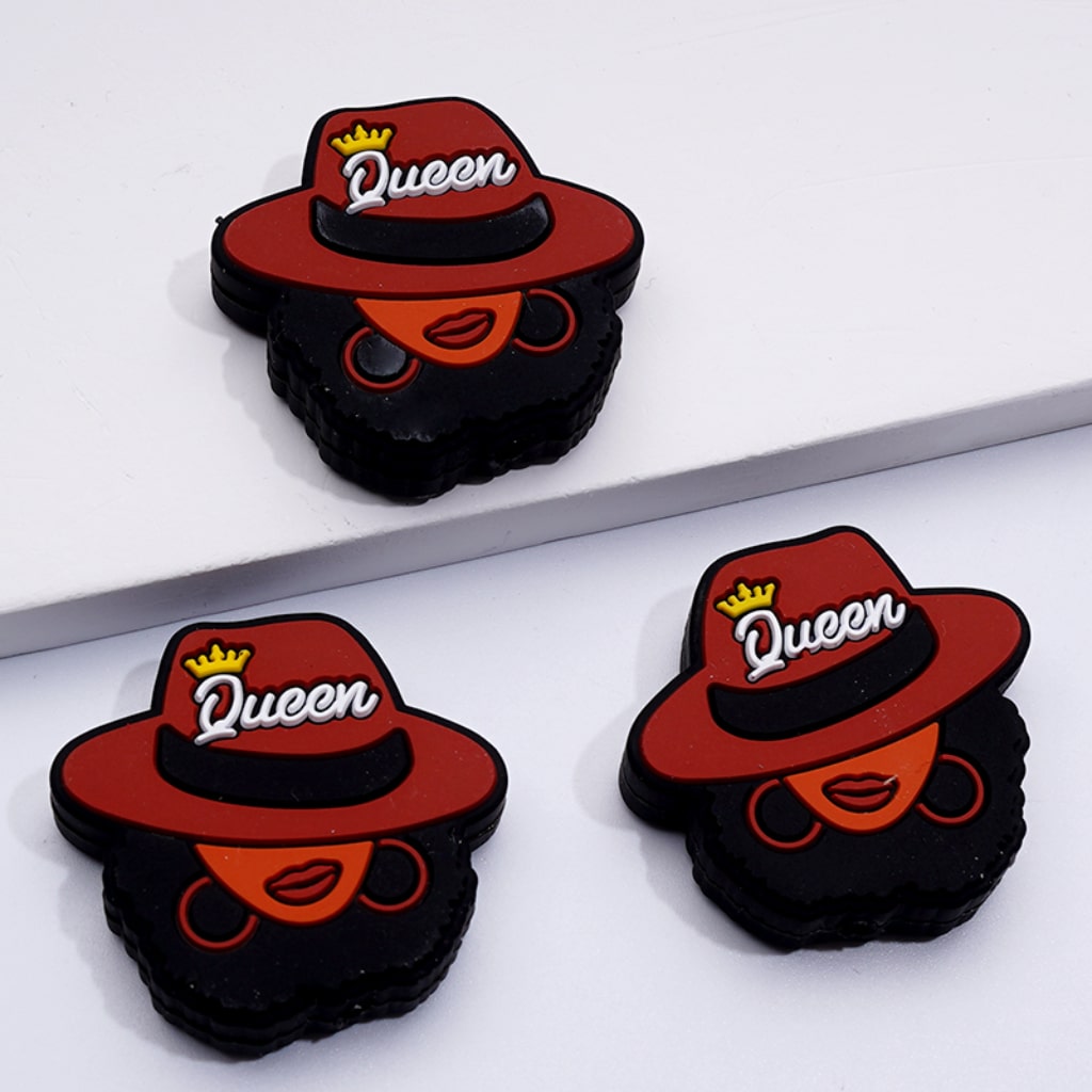 365 Days Black History Liberation Juneteenth Day Silicone Focal Beads