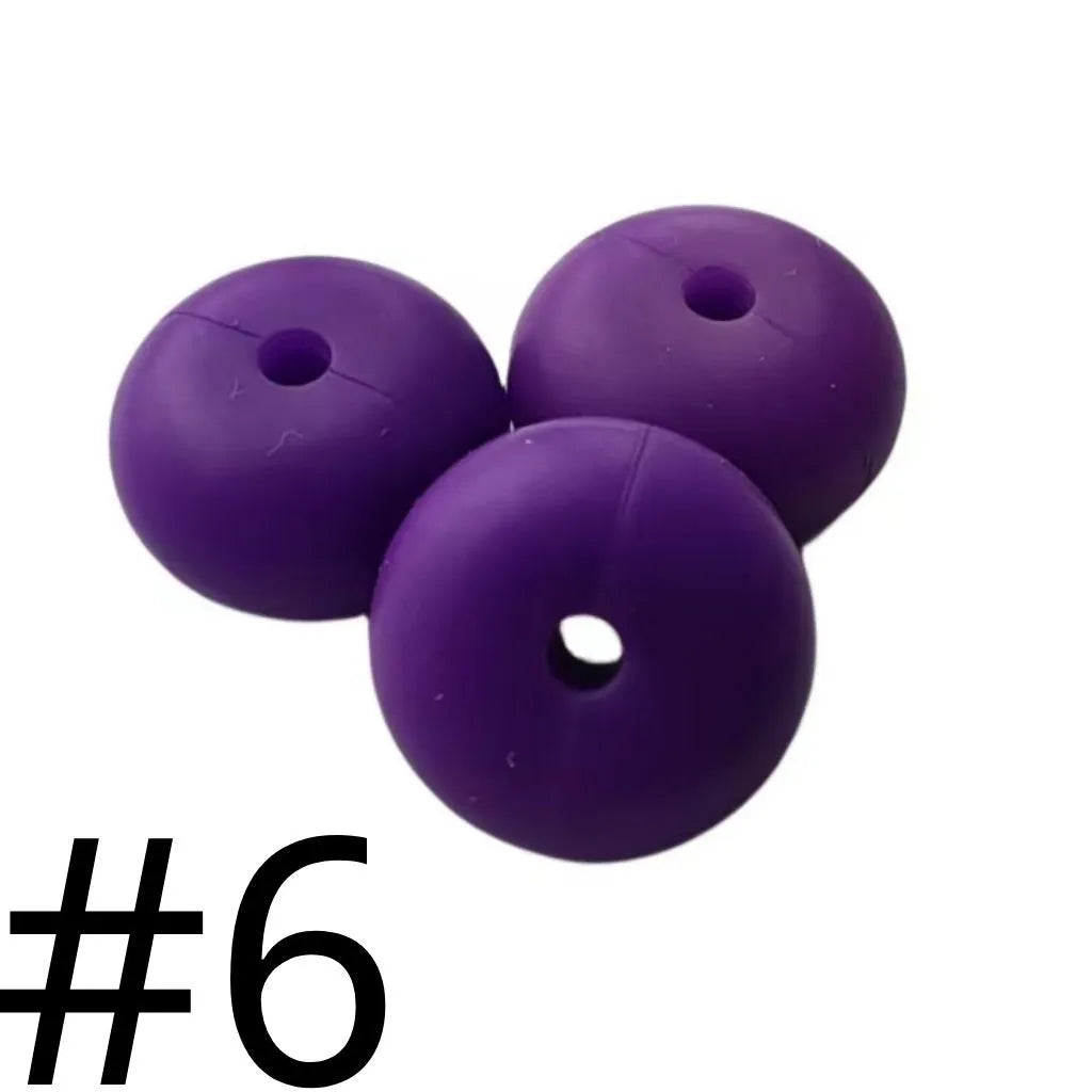 Wheel Beads Abacus Silicone Beads