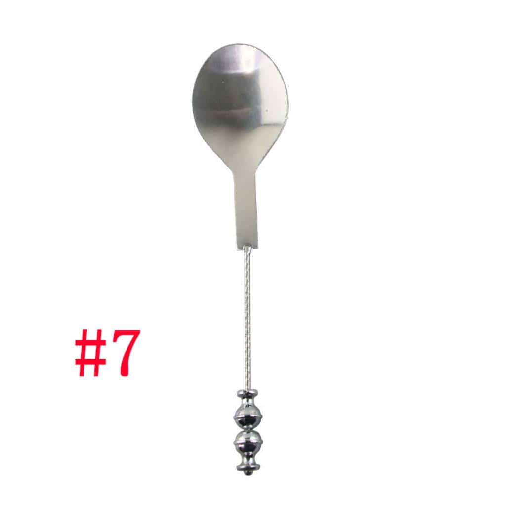 Beadable Envelope Opener, Corkscrew Bottle Opener, Cheese Butter Knife, Dessert Spoon, Fork, Teaspoon, Grill Utensils